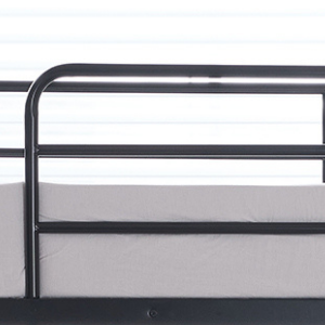 school dormitory bunk beds with stairs 2 layers metal frame double sleeper beds for dormitory hotel school-0