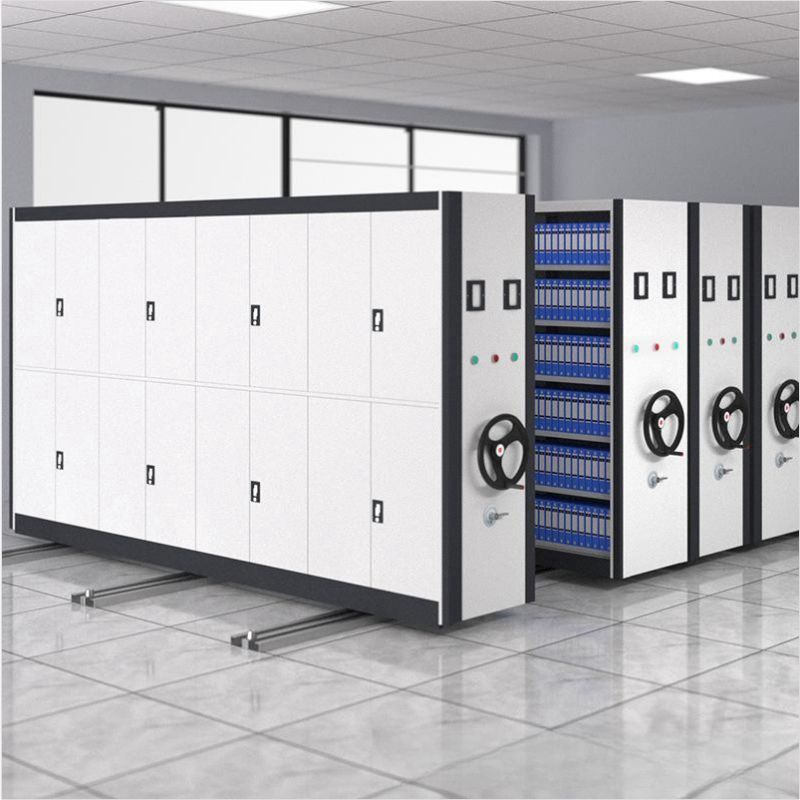 Sistemas Compactos de Estanterías Móviles Ahorran Espacio en la Oficina