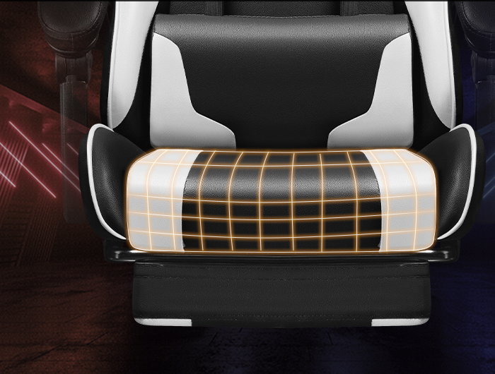 product factory price pc computer gaming chair pu leather silla gamer massage racing game chair with footrest-6