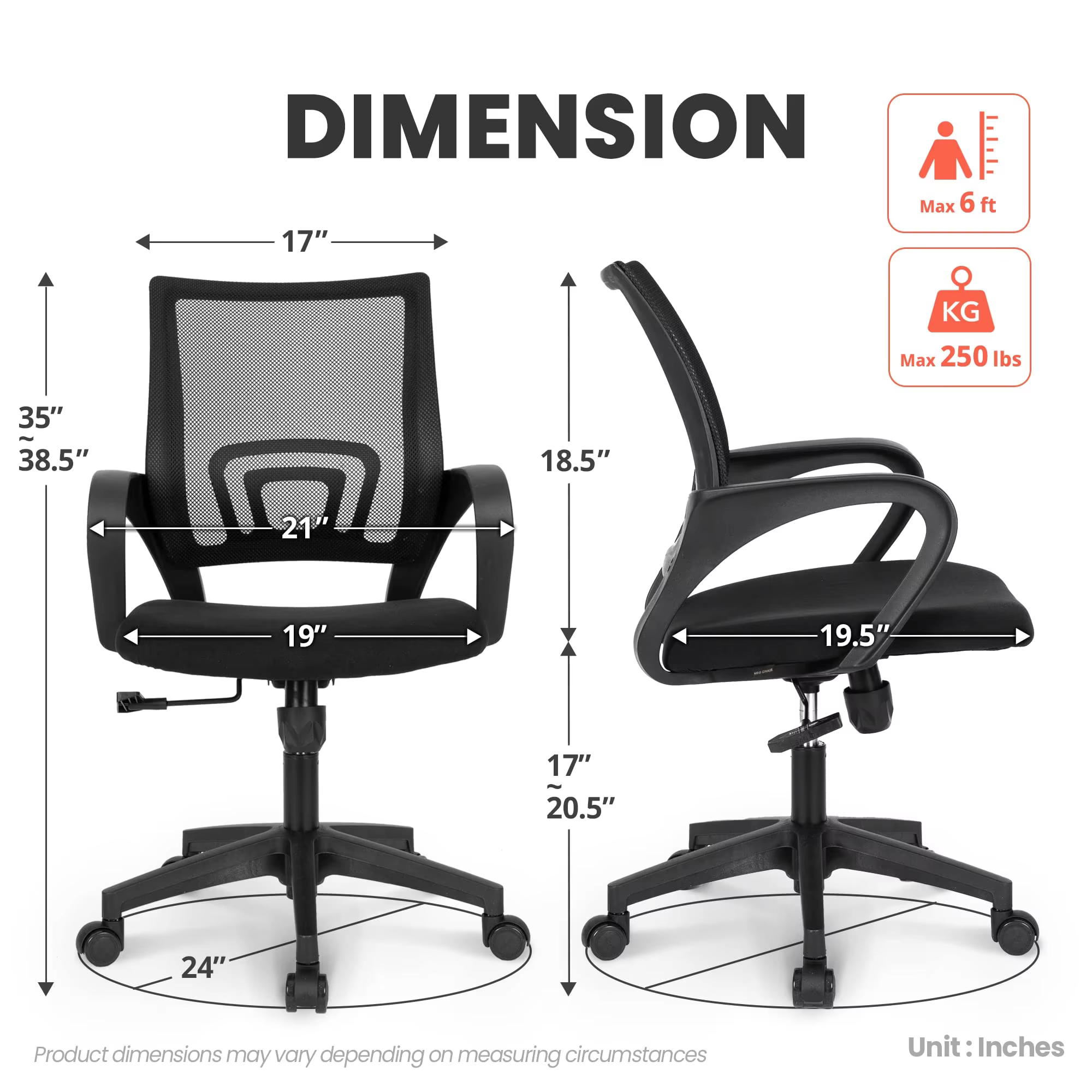 Office Furniture Comfortable Ergonomic Office Computer Chair Medium Back Office Swivel Chair manufacture
