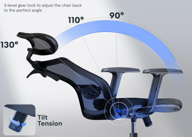product wholesale comfortable swivel computer 4d armrest luxury moving modern rocking mesh fabric ergonomic office chair-3
