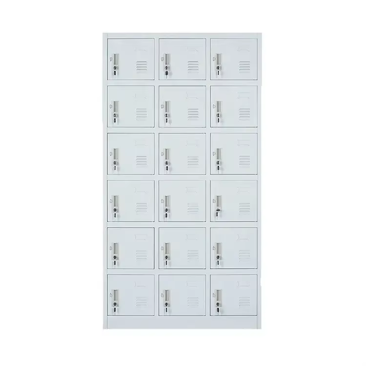 24 doors staff locker metal locker cabinet 18 doors-0