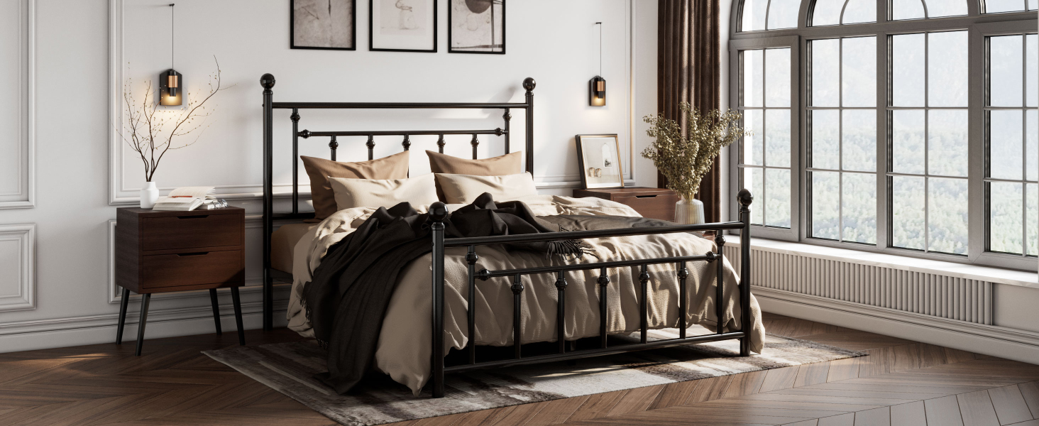 Apakah Kelebihan Katil Logam untuk Keselesaan?