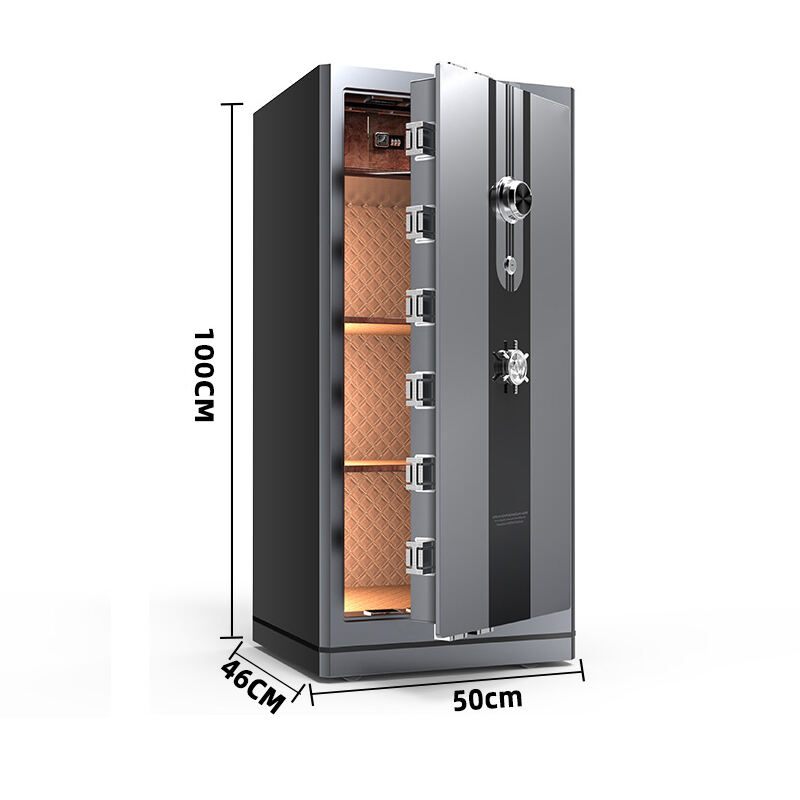 Home Personal Depository Safe Office Commercial Safe Jewelry Money  Mechanical Lock Safe Box details