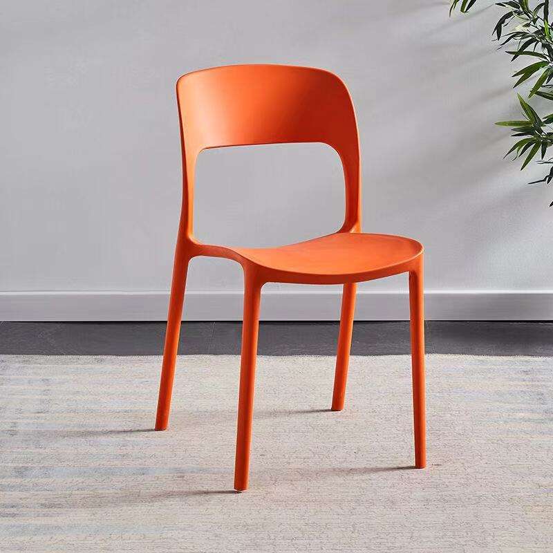 product cheap price plastic dining chair modern restaurant furniture stackable pp plastic chair-3