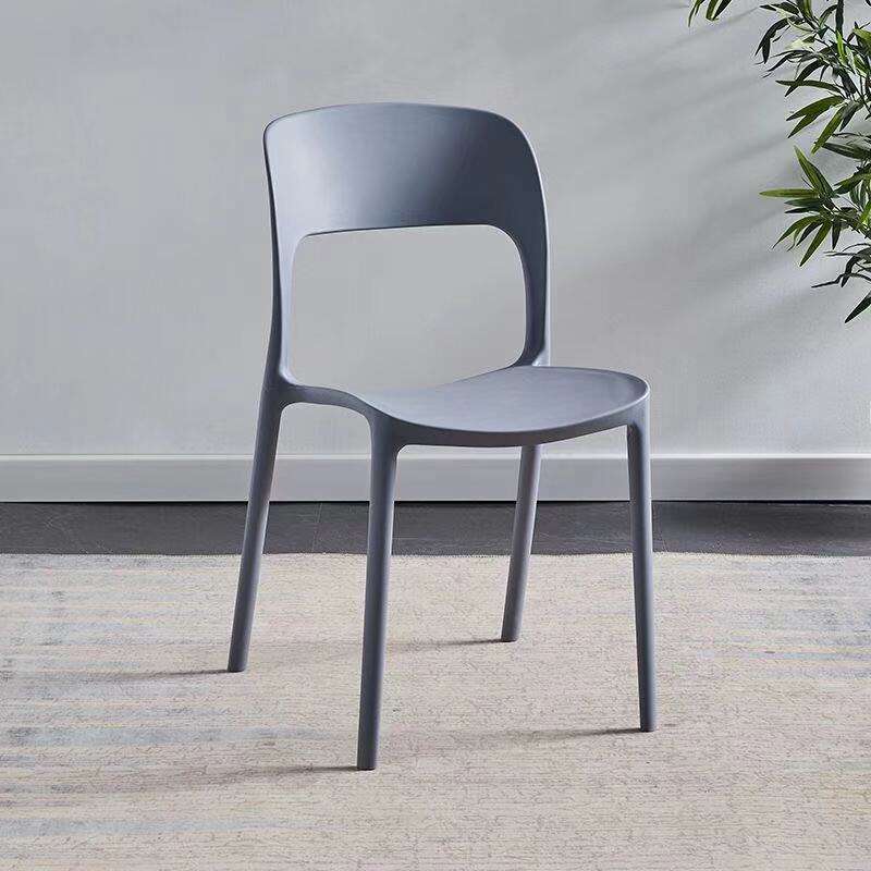 product cheap price plastic dining chair modern restaurant furniture stackable pp plastic chair-4