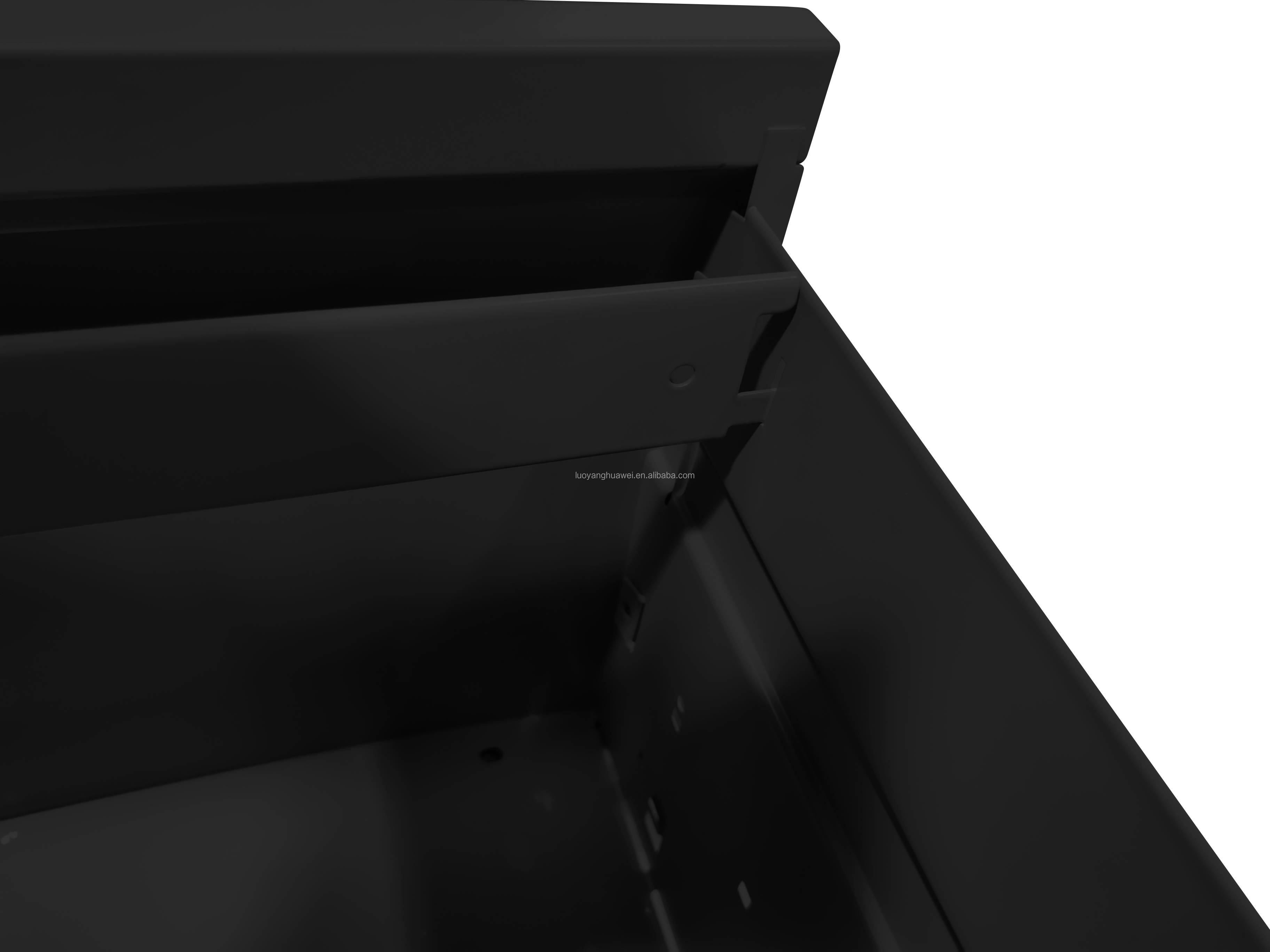 Luoyang huawei Iron filling cabinet 4 Drawers File Storage Cabinet office furniture anti-dumping Metal Vertical Filing Cabinet supplier