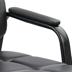 product wholesale simple conference room chair mesh staff training chair computer backrest synthetic leather office chairs-3