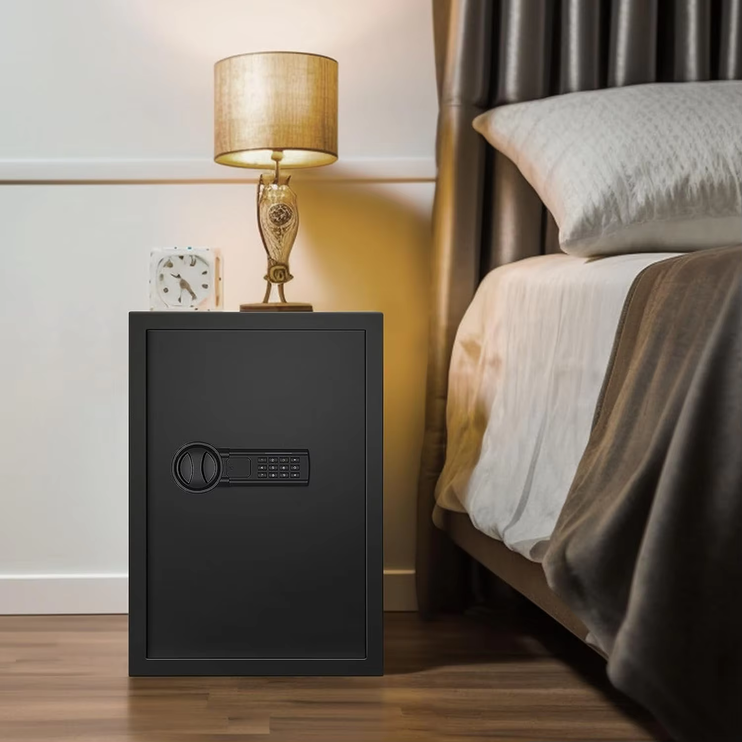 steel safe box home cash deposit hidden safe secret electronic digital security safe box-2