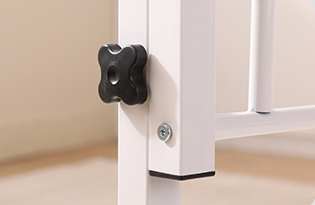 living room sofa side laptop table removable wooden top height adjustable bedside computer desk with wheels-1