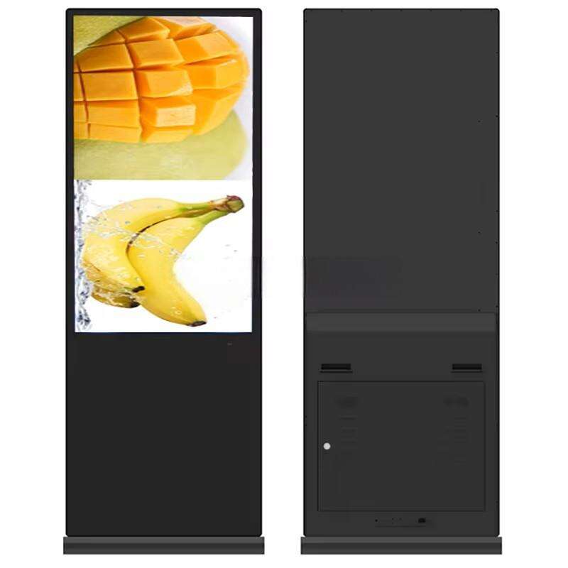 43インチ デジタルスタンド アウトドアデジタルサイネージ 商業広告用LCDディスプレイ スマートアンドロイドTVディスプレイ