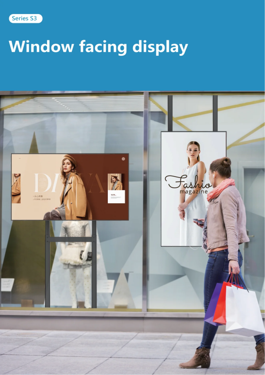 Shenzhen Caison Technology Unveils High-Brightness Shop Window Display: Redefining Retail Advertising with Versatile, Durable Digital Signage