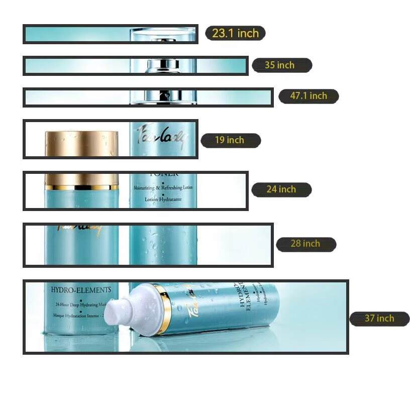 Supermarket shelves convenient shopping advertising machine: stretched bar lcd display