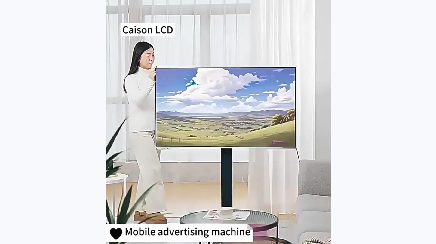 Single Pole Advertising Machine Display