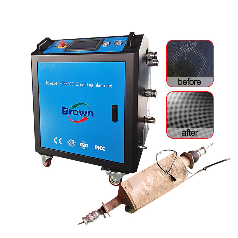 Wuhan Brown BR-SCR-B02: Solusi Pembersih DPF/SCR Profesional Berbasis Mobilitas