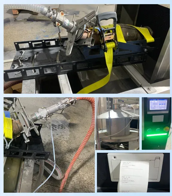 air bursting type dpf cleaning machine653-1