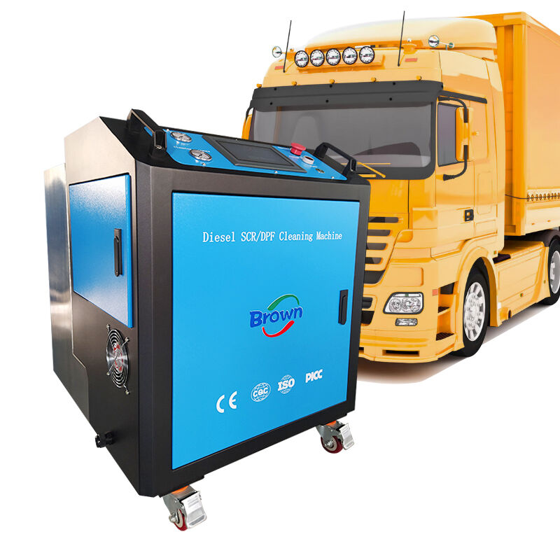 Unmatched Efficiency in DPF Cleaning for Commercial Vehicles
