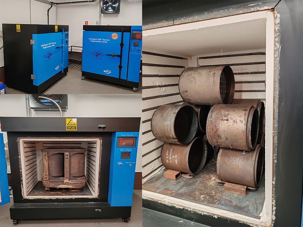 Latest installations of our DPF thermal regeneration