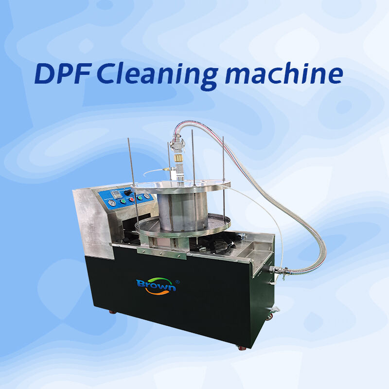 מכונה לניקוי DPF מסוג התפוצצות אוויר