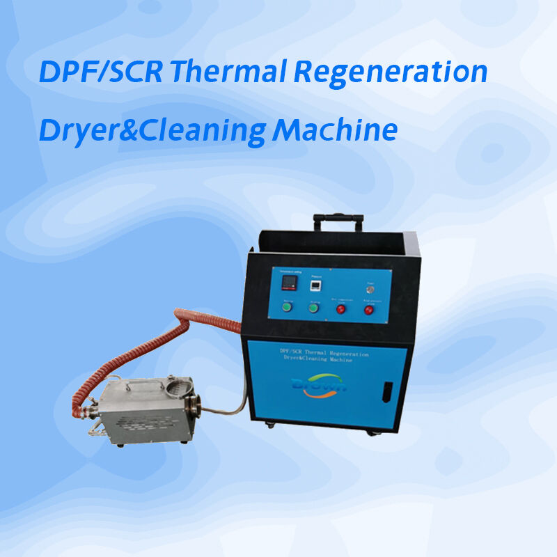 DPF/SCR Thermal Regeneration Dryer&Cleaning Machine