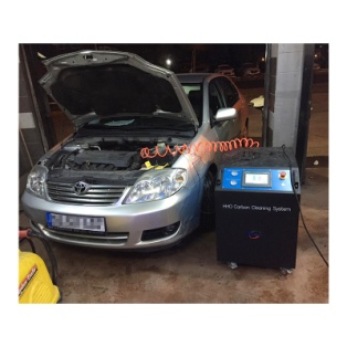 How does hydrogen carbon cleaning machine work safely?
