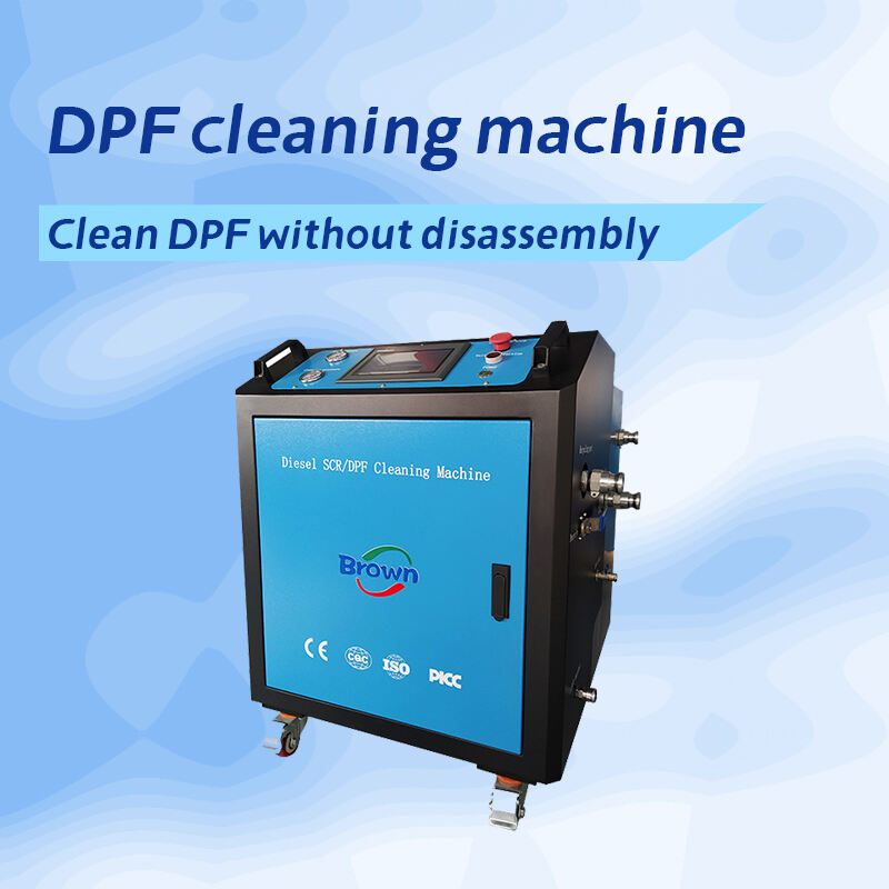 מכונה לניקוי DPF SCR דיזל