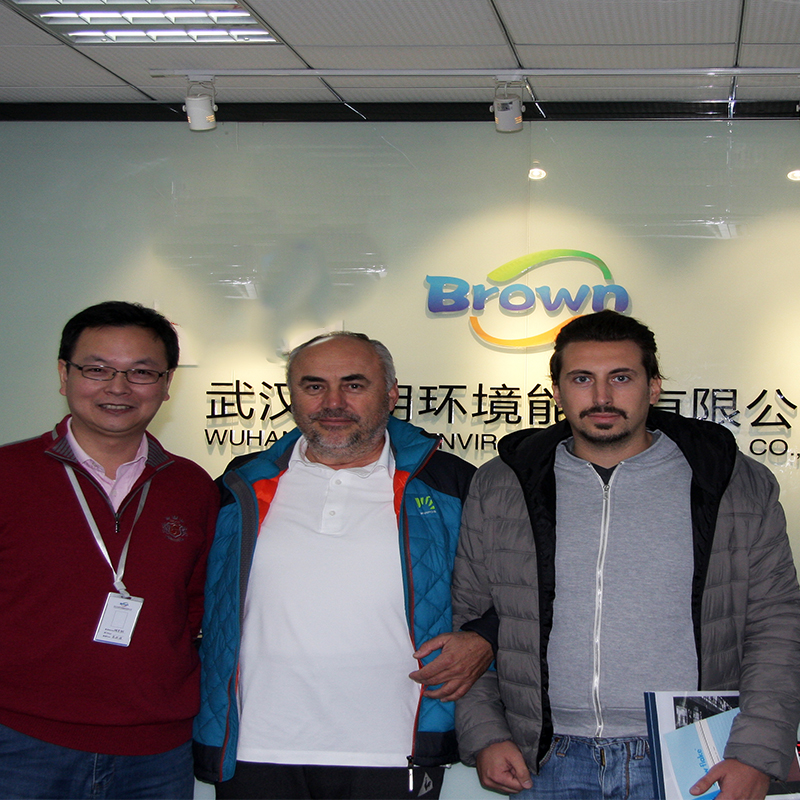 Italian customer visit