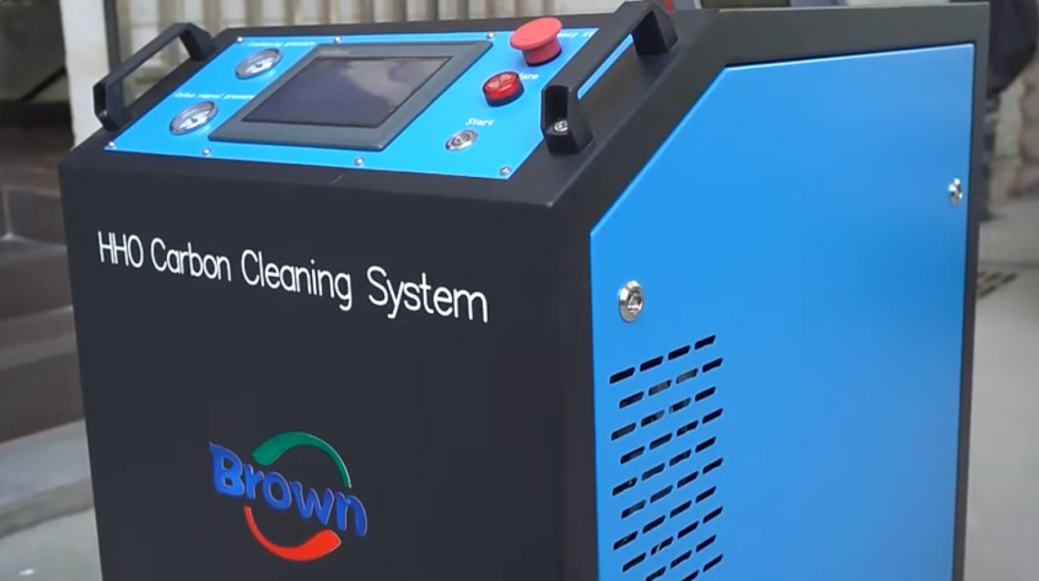 hho carbon cleaning machine