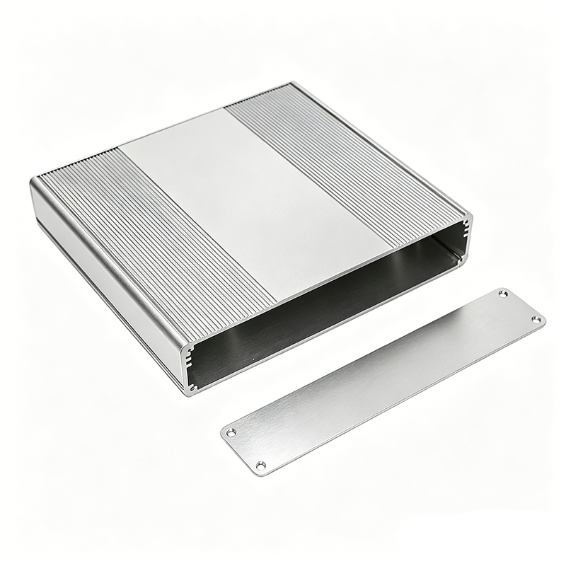 aluminum project box Custom Extruded Aluminum Enclosure for Electronics Durable Lightweight Metal Housing