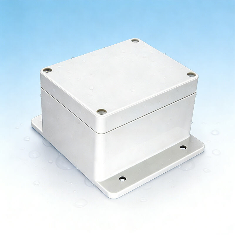 IP65防水プラスチックジャンクションボックス（工場・DIY・カスタム対応）、ABS製屋外用電子機器エンクロージャー、防水ケーブルジャンクションケース