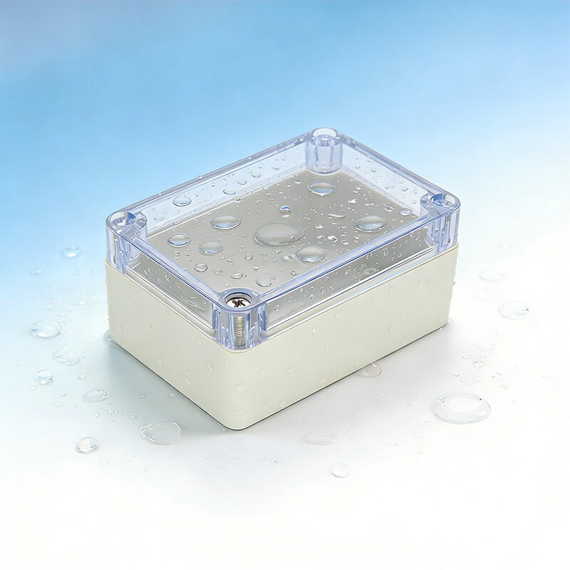 IP65防水ABSプラスチックジャンクションボックス（屋外用太陽光発電コントローラーPCBエンクロージャー、電気エンクロージャー、電気工事用プロジェクトボックス、電気ボックス）