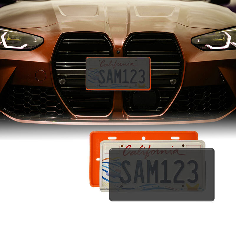 US-sized Car License Plate