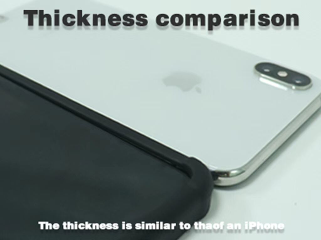Ultra-Thin and Sleek, No Bulkiness