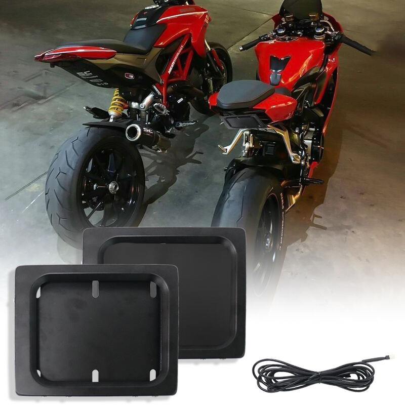 EU Size motorcycle license plate