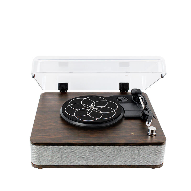 Hochwertig Günstiger Preis Grammofon Plattenspieler Bluetooth Plattenspieler Vinyl Plattenspieler mit Staubabdeckung