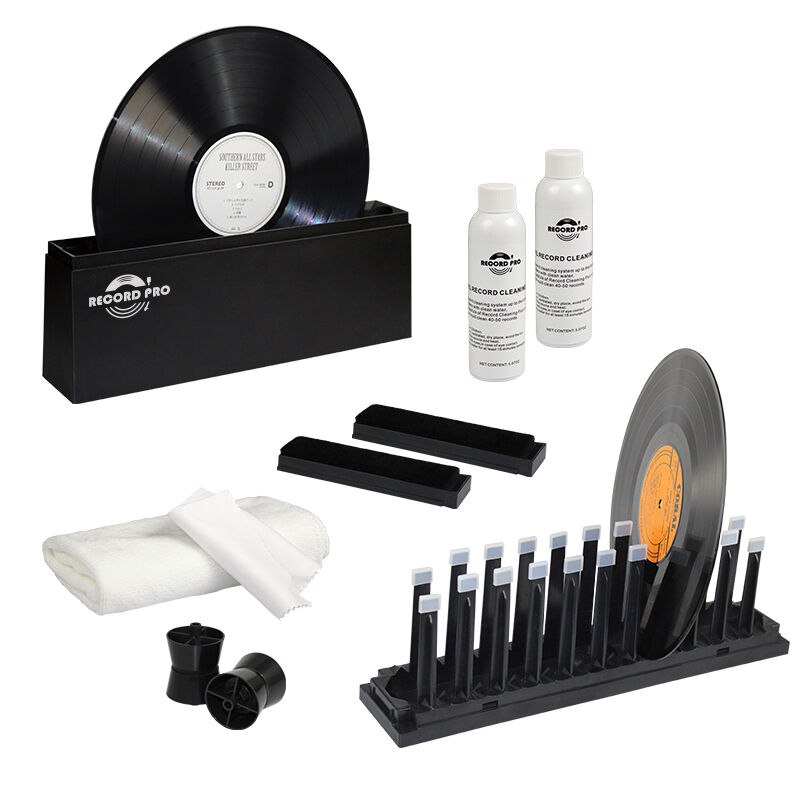 OEM printed logo and brand LP album vinyl record cleaning machine fluid ...