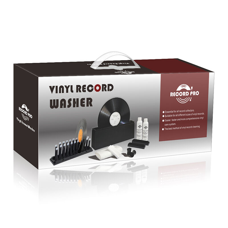 OEM printed logo and brand LP album vinyl record cleaning machine fluid ...