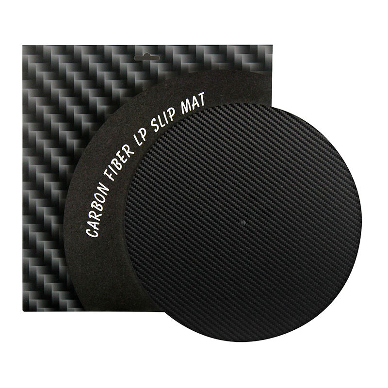 GK-R26 ビニールレコード スリップマット カーボンファイバーマット 音質向上