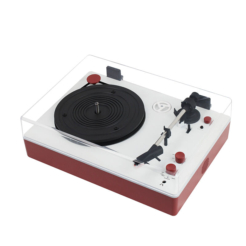 RP-19 Modischer Design Maßgeschneidert Bluetooth 3 Geschwindigkeiten LP Vinylspieler Moderner Grammofon Plattenspieler