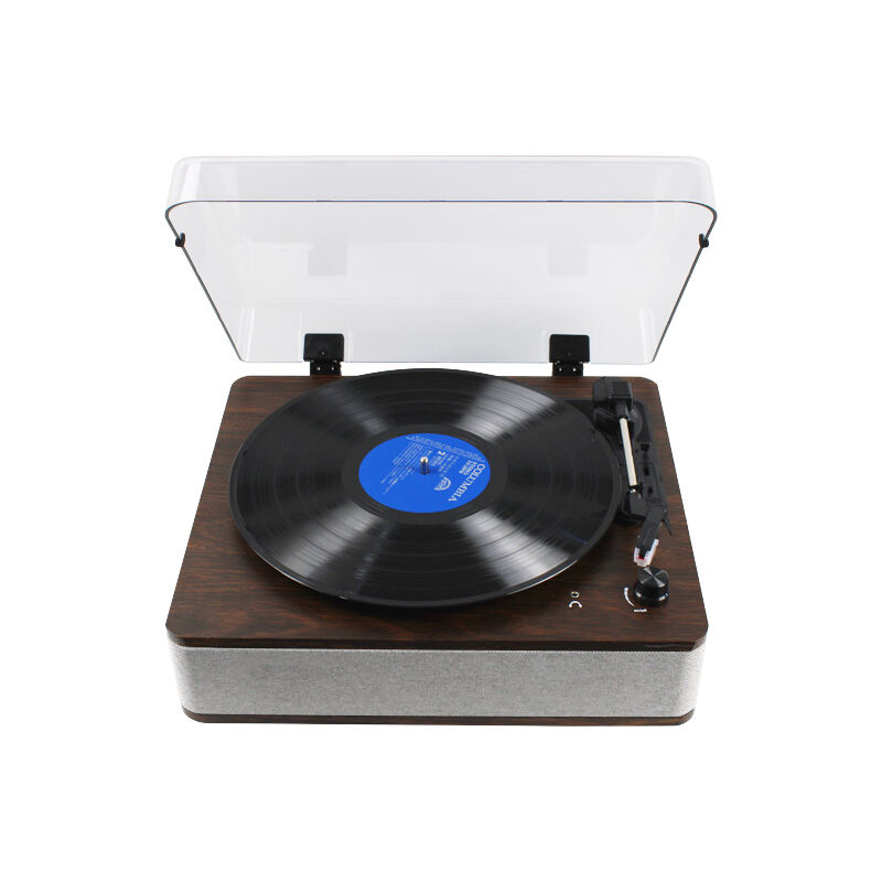 RP-18 Hohe Qualität Beste Preis Grammofon Schallplattenspieler Bluetooth Schallplattenspieler Vinyl-Schallplattenspieler mit Staubabdeckung