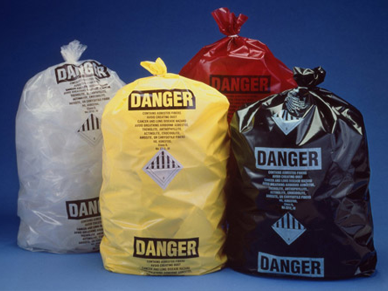 The Leading Choice for Asbestos Disposal Bags