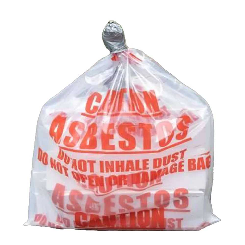 How to safely use asbestos bags for hazardous waste