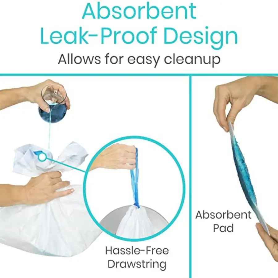 Why are disposable commode liners essential for caregivers