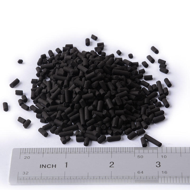 4mm Columnar / Pelletized Activated Carbon Odor Flue