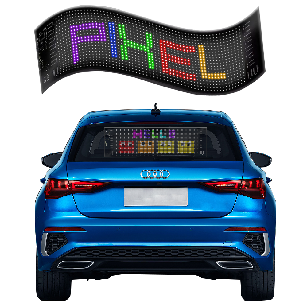 شاشة ملصقة LED مرنة