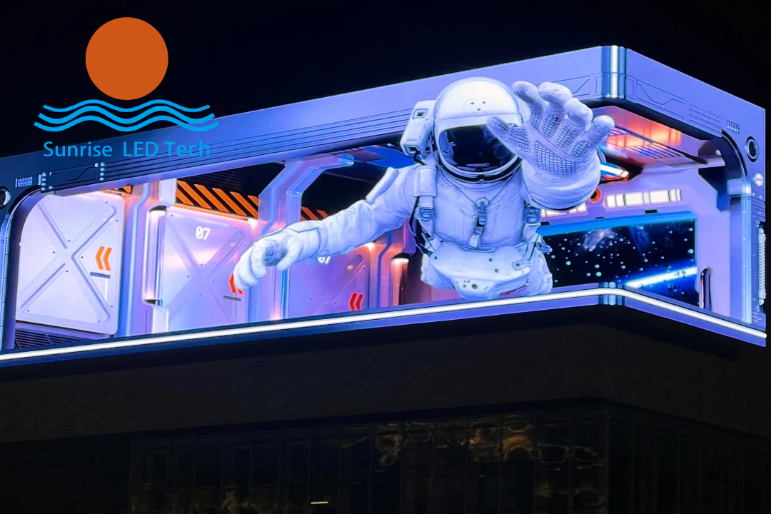 ¿Qué tecnologías respaldan los vallas publicitarias 3D para efectos visuales vívidos?