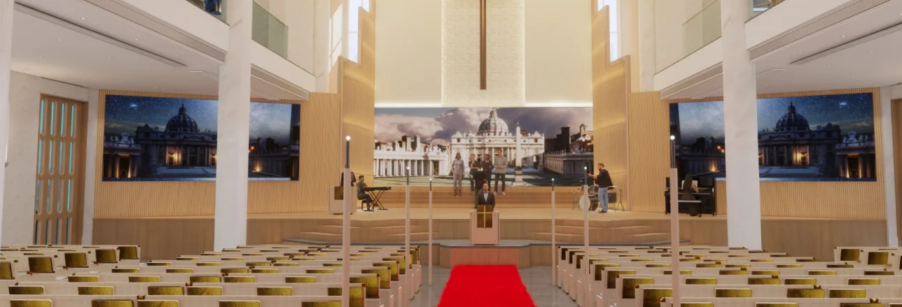 Welche Vorteile bietet die Installation von LED-Wänden in Kirchen?