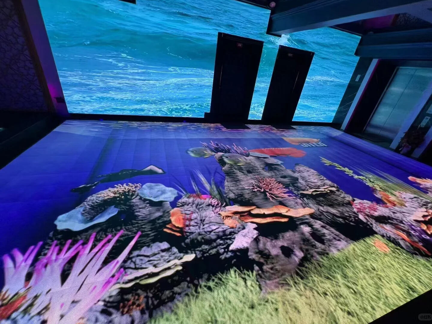 Is floor LED screen wear-resistant enough for high-foot-traffic areas?