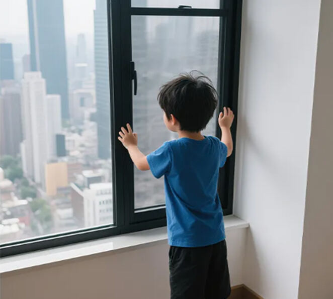 Greensee 48-Mesh High-Transparency Screen Window, Strengthening the Safety Defense for Children at Home