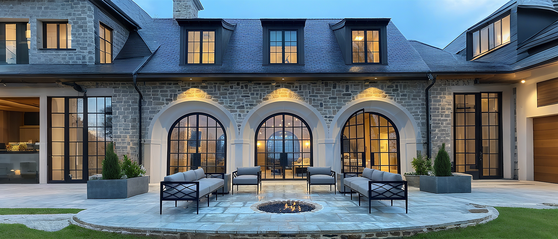 Steel Doors and Windows, With Their Strong Bones, Outline the Exquisite Contours of Life